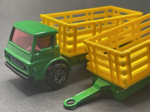 Matchbox dodge cattle - dodge, truck