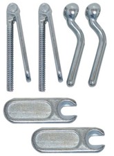 2 Ramp Fastener Hinge & Plate