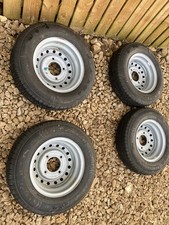 4x UNUSED 165 R 13C Tyres +