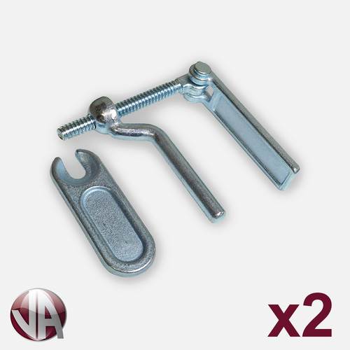 Ramp fastener hinge plate - hinge, &