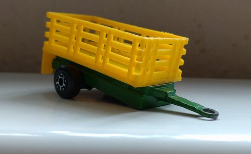 Matchbox cattle trailer - trailer, 1979